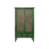 CABINET RATTAN 3DW2DR GREEN