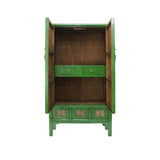 CABINET RATTAN 3DW2DR GREEN