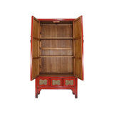 CABINET RATTAN 3DW2DR RED