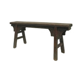 KUNGFU BENCH RUSTIC RED 4CH-79