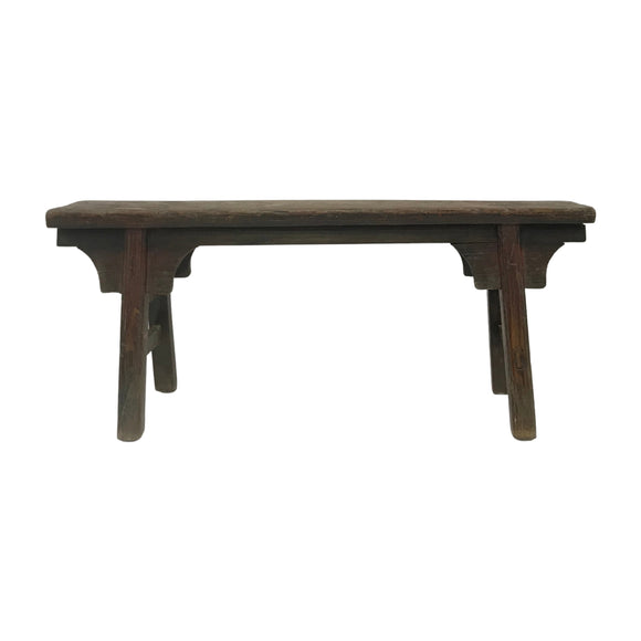 KUNGFU BENCH RUSTIC RED 4CH-79