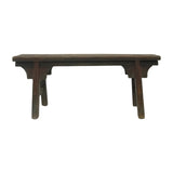KUNGFU BENCH RUSTIC RED 4CH-79