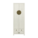 NARROW CABINET ORIENT WHITE WASH MQZ-37