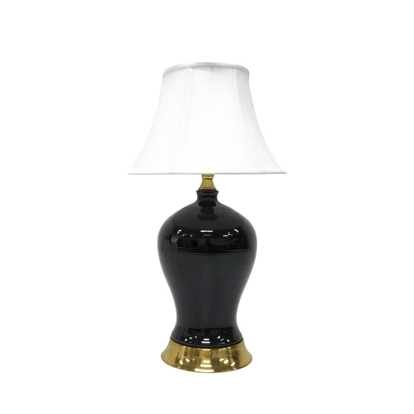 LAMP PLUM JAR H55CM BLACK