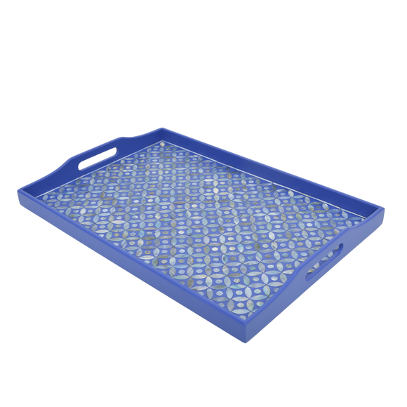 REC TRAY SHELL COIN L BLUE