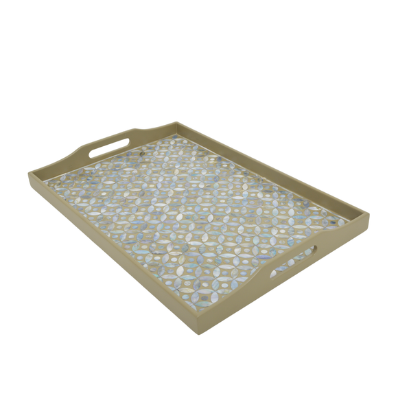 REC TRAY SHELL COIN L GREY