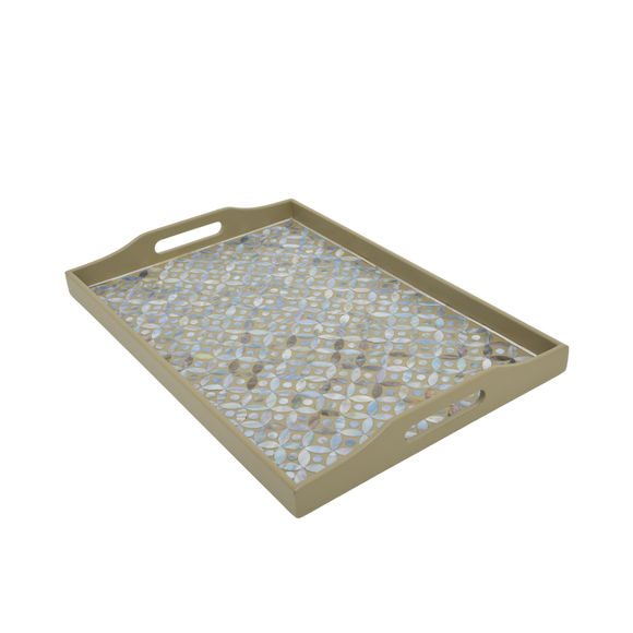 REC TRAY SHELL COIN M GREY