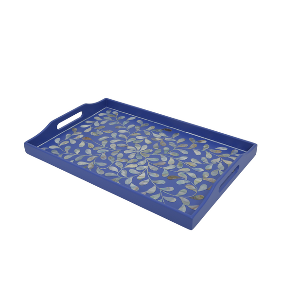 REC TRAY SHELL VINE S BLUE