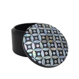 ROUND BOX SHELL COIN BLACK L