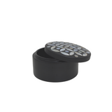 ROUND BOX SHELL COIN BLACK M