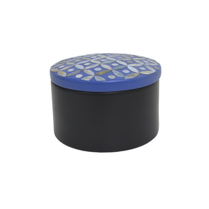 ROUND BOX SHELL COIN BLUE L