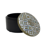 ROUND BOX SHELL COIN GREY L