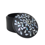 ROUND BOX SHELL VINE BLACK L