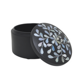 ROUND BOX SHELL VINE BLACK L