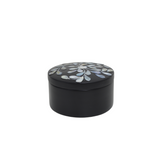 ROUND BOX SHELL VINE BLACK M