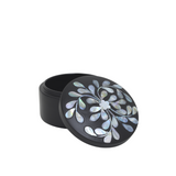 ROUND BOX SHELL VINE BLACK M