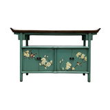 SIDEBOARD FLEUR 4DR CURVED TOP TURQUOISE 5CH-29