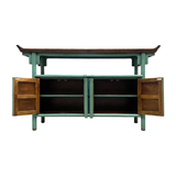 SIDEBOARD FLEUR 4DR CURVED TOP TURQUOISE 5CH-29