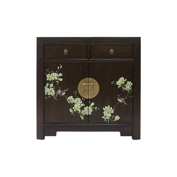 SIDEBOARD FLEUR 2DW2DR DARK WOOD MQZ-40