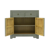 SIDEBOARD FLEUR 2DW2DR GREY WASH MQZ-40