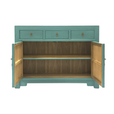 SIDEBOARD FLEUR 3DW2DR TURQUOISE WASH MQZ-43