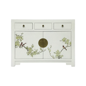 SIDEBOARD FLEUR 3DW2DR WHITE WASH MQZ-43