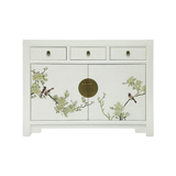 SIDEBOARD FLEUR 3DW2DR WHITE WASH MQZ-43