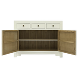 SIDEBOARD FLEUR 3DW2DR WHITE WASH MQZ-43