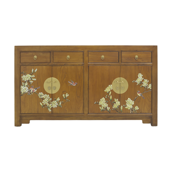 SIDEBOARD FLEUR 4DW4DR LIGHT WOOD MQZ-01