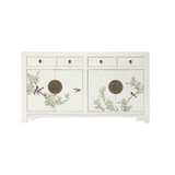 SIDEBOARD FLEUR 4DW4DR WHITE WASH MQZ-01