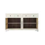SIDEBOARD FLEUR 4DW4DR WHITE WASH MQZ-01