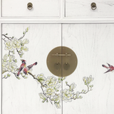 SIDEBOARD FLEUR 4DW4DR WHITE WASH MQZ-01