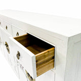SIDEBOARD FLEUR 6DW6DR WHITE WASH MQZ-18