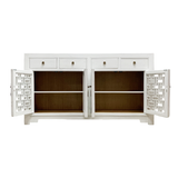 SIDEBOARD MING 4DW4DR WHITE WASH MQZ-42