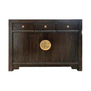 SIDEBOARD ORIENT 3DW2DR DARK WOOD MQZ-43