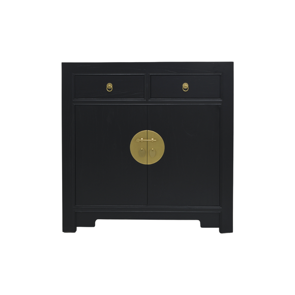 SIDEBOARD ORIENT 2DW2DR BLACK WASH MQZ-40