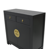 SIDEBOARD ORIENT 2DW2DR BLACK WASH MQZ-40