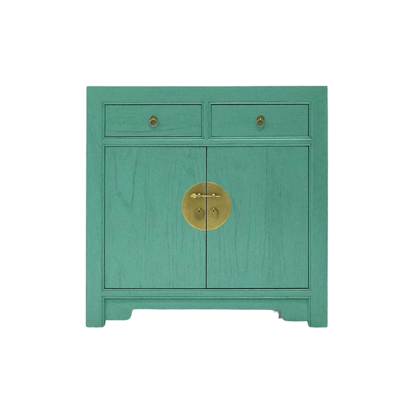 SIDEBOARD ORIENT 2DW2DR TURQUOISE WASH MQZ-40