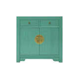 SIDEBOARD ORIENT 2DW2DR TURQUOISE WASH MQZ-40