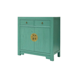 SIDEBOARD ORIENT 2DW2DR TURQUOISE WASH MQZ-40