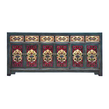SIDEBOARD ORIENT 6DW6DR PAINTED MQZ-18