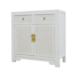 SIDEBOARD RATTAN 2DW2DR WHITE WASH MQ-03