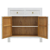 SIDEBOARD RATTAN 2DW2DR WHITE WASH MQ-03