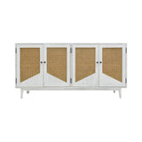 SIDEBOARD RATTAN HEX 4DR MD07-265-01