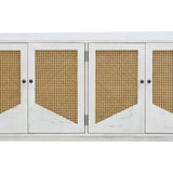 SIDEBOARD RATTAN HEX 4DR MD07-265-01