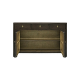 SIDEBOARD SCROLL 3DW2DR DARK WOOD MQZ-19
