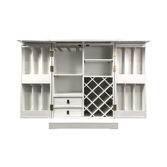 SMALL WINE BAR ORIENT WHITE WASH MQZ-46