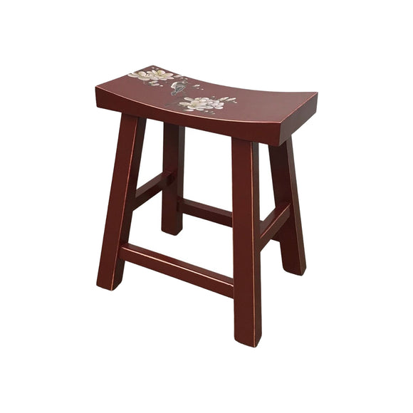 STOOL FLEUR RED M-01