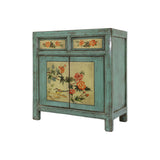 SIDEBOARD PAINTED (RECT) 2DW2DR TIFFANY BLUE