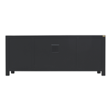 TV CONSOLE LATTICE 1.8M BLACK WASH MQZ-11